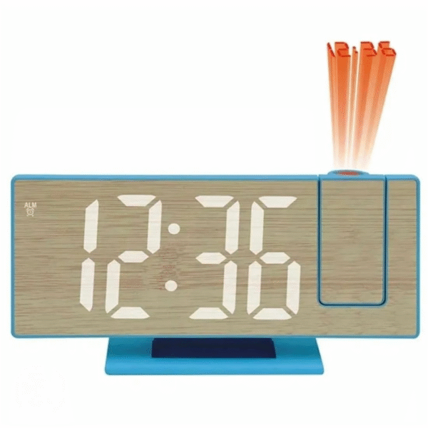 Reloj Digital de Escritorio con Proyección Temperatura y Humedad