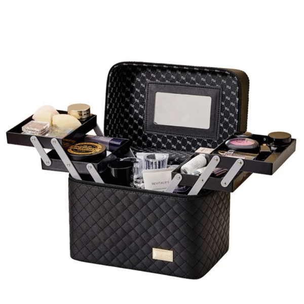 Neceser Organizador de Maquillaje y Joyas de Lujo con Espejo