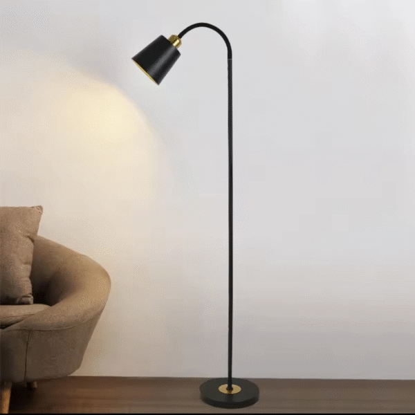 Lámparas de pie para Sala de Estar y Dormitorio Con Brazo Flexible