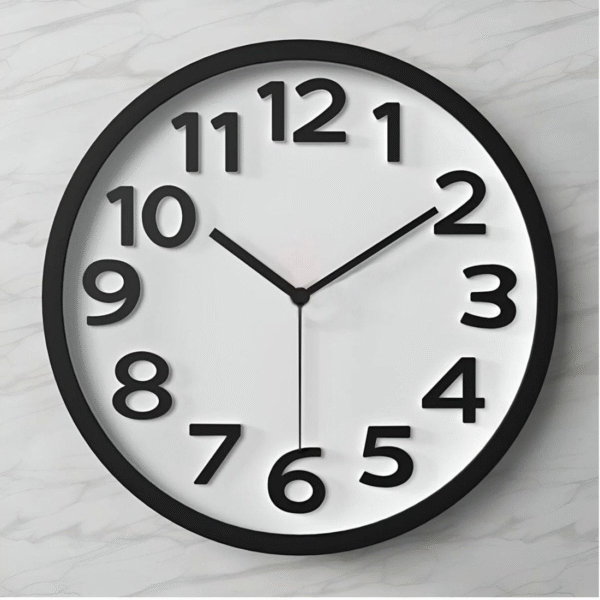 Reloj de Pared Analógico 33x33 cm