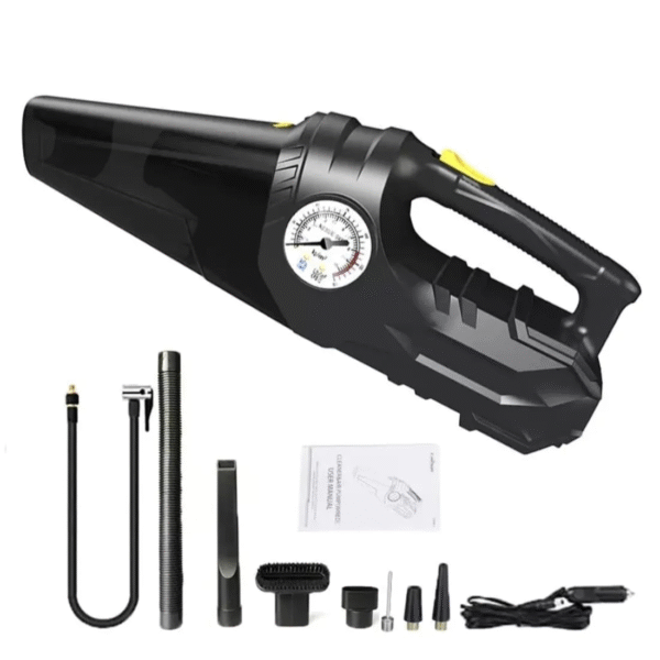 Aspiradora y Compresor De Aire Para Auto 100 Watts Potente